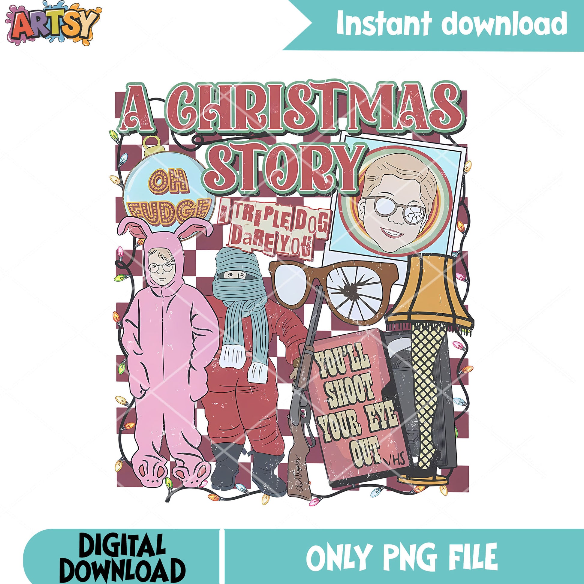 You ll shoot your eye out png, christmas movie png, a christmas story png