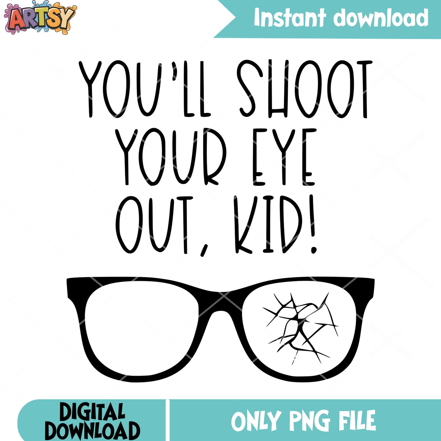 You shoot your eye out kid png, christmas movies png, merry xmas png