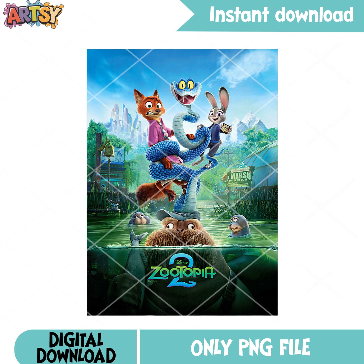 Zoo movies animal png, zootopia 2 png, zootopia disney png