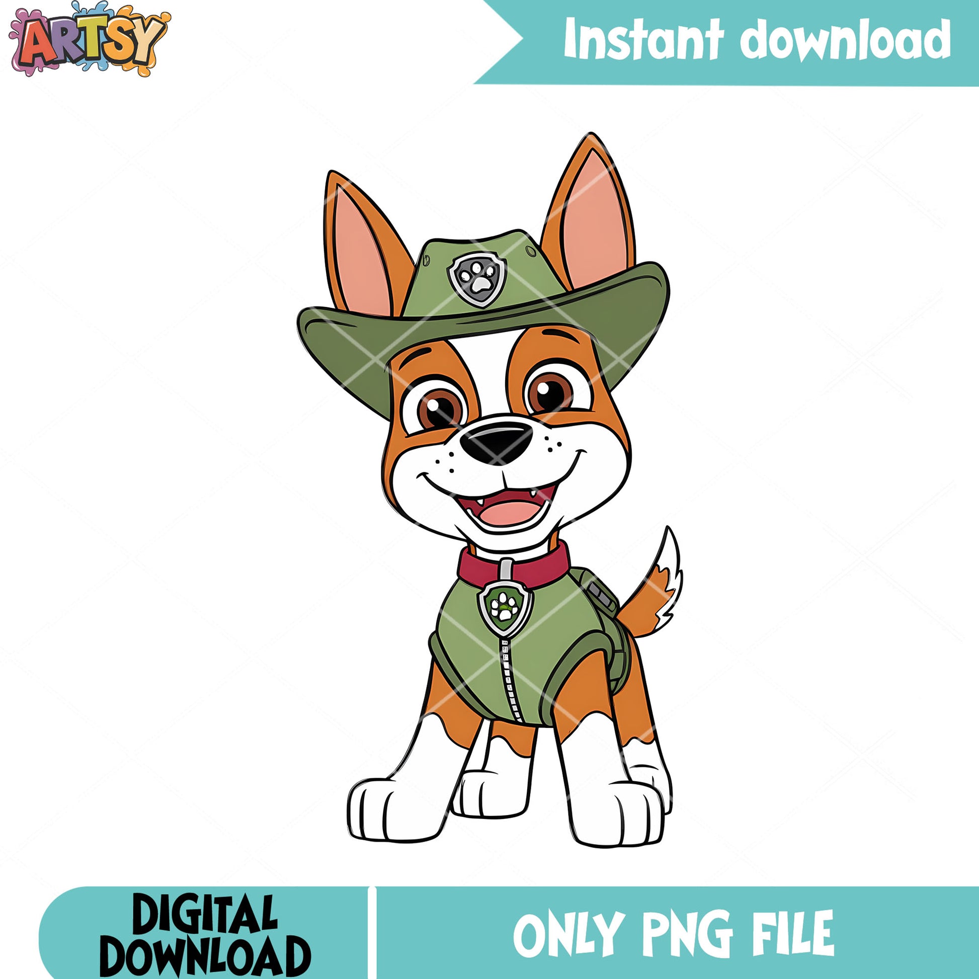 Zuma paw patrol png, chocolate labrador png, cute zumba png