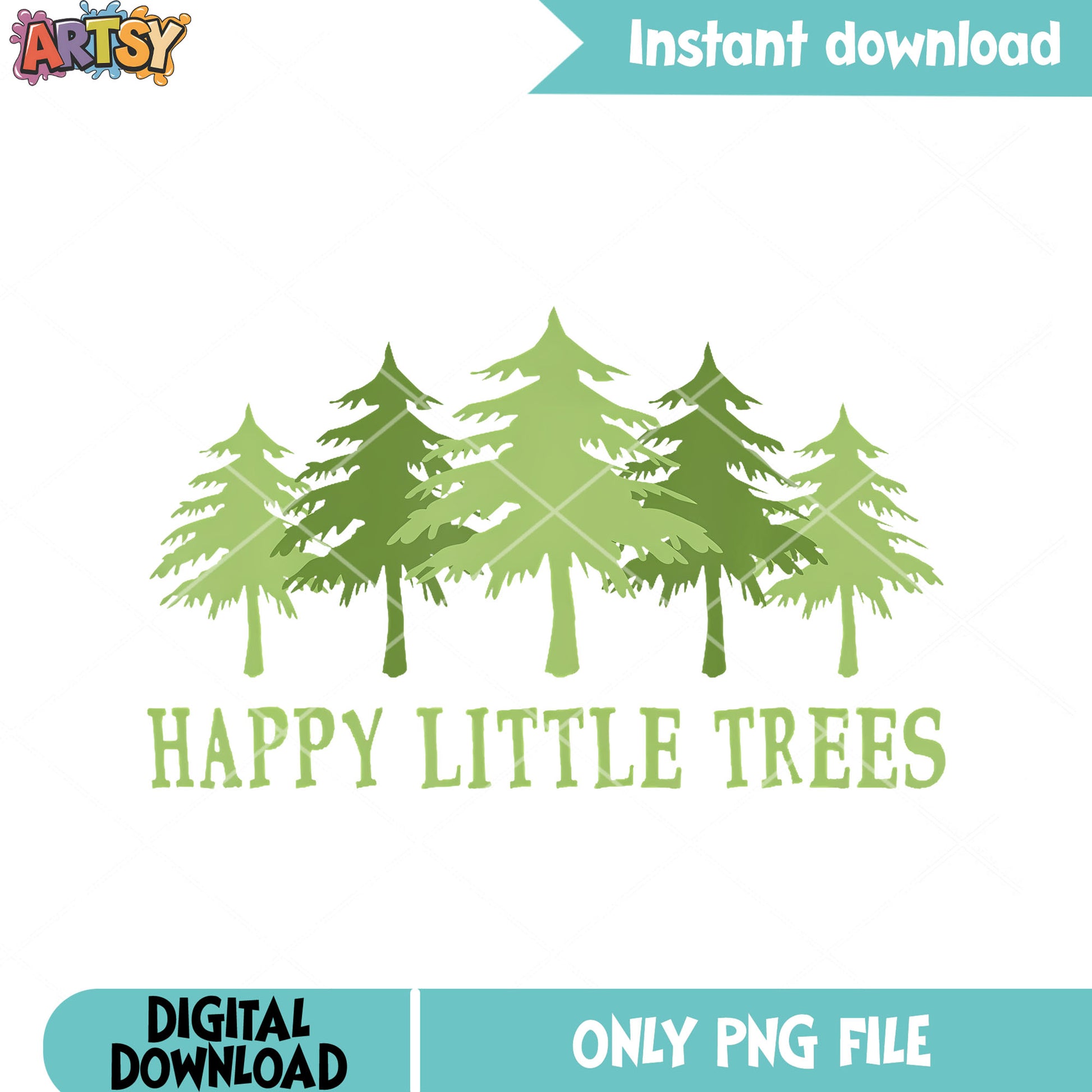 happy little trees png, camp crystal lake t shirt​ png, disney png