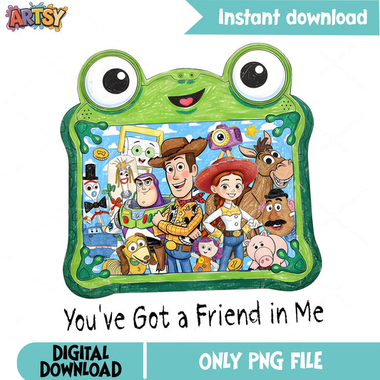Toy Story Characters PNG, Woody Buzz Lightyear PNG, Disney PNG
