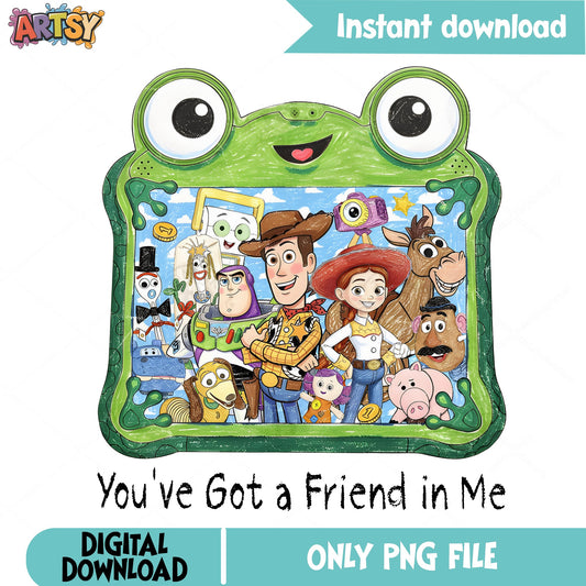 Toy Story Characters PNG, Woody Buzz Lightyear PNG, Disney PNG