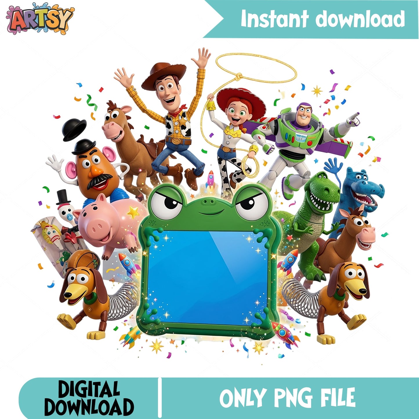 Toy Story Characters PNG, Woody Buzz Lightyear PNG, Disney PNG