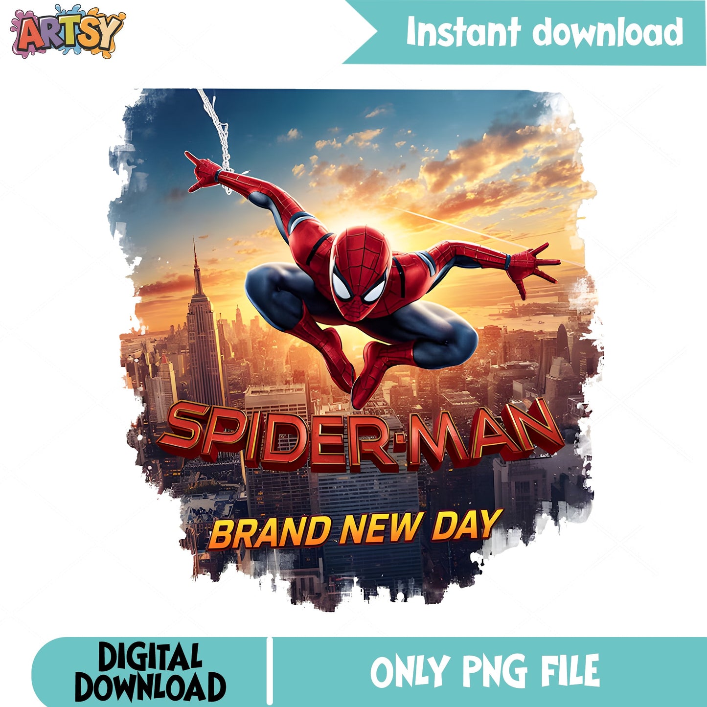 Spider-Man Brand New Day PNG, Marvel Superhero PNG, Spiderman PNG