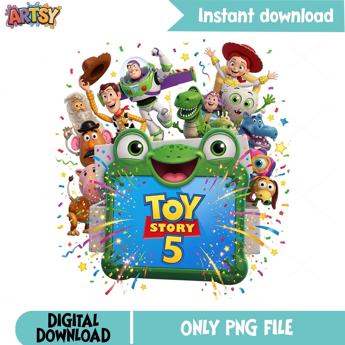 Toy Story 5 Characters PNG, Disney Pixar PNG, Woody Buzz PNG