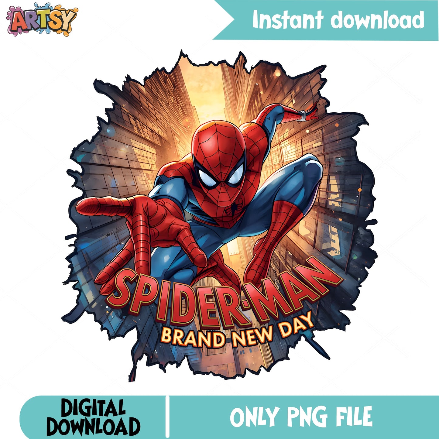 Spider-Man Brand New Day PNG, Marvel Superhero PNG, Spiderman PNG