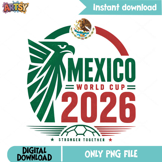 Mexico World Cup 2026 PNG, Soccer Mexico Flag PNG, Futbol PNG