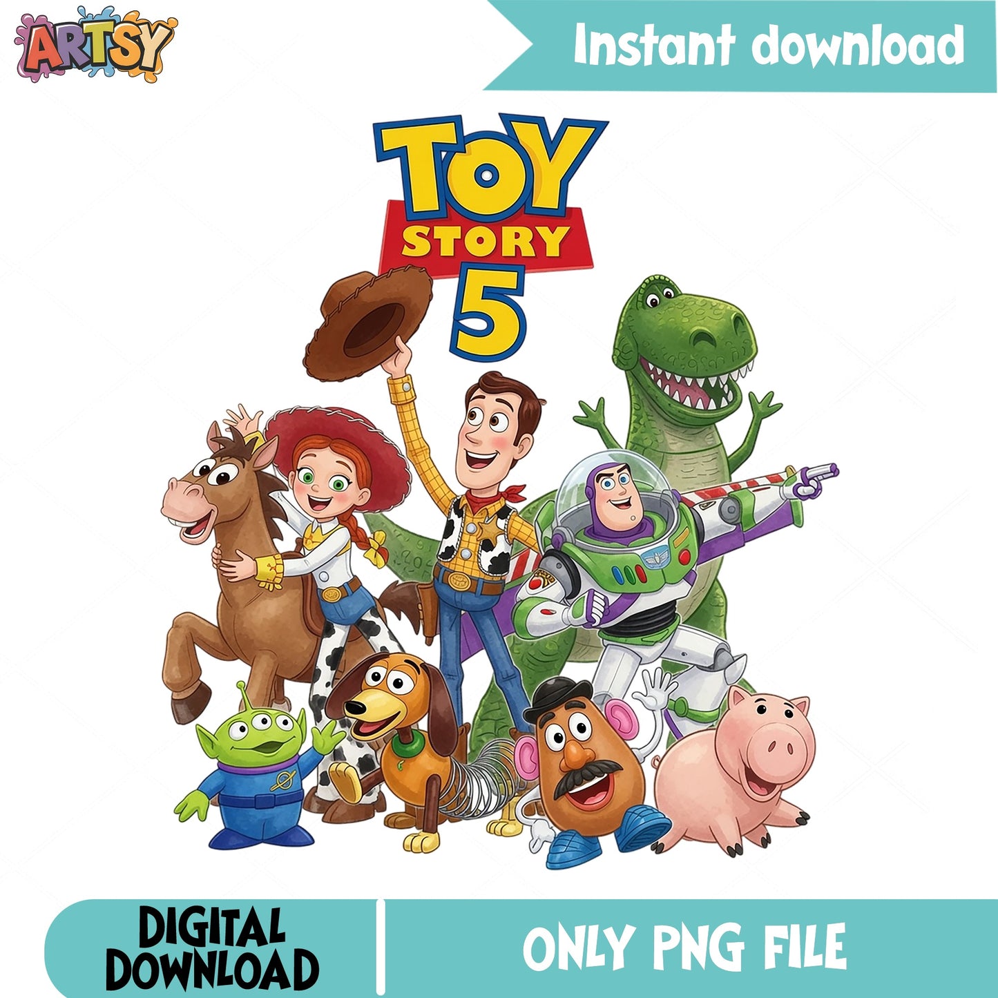 Toy Story 5 Characters PNG, Woody Buzz Lightyear PNG, Disney PNG