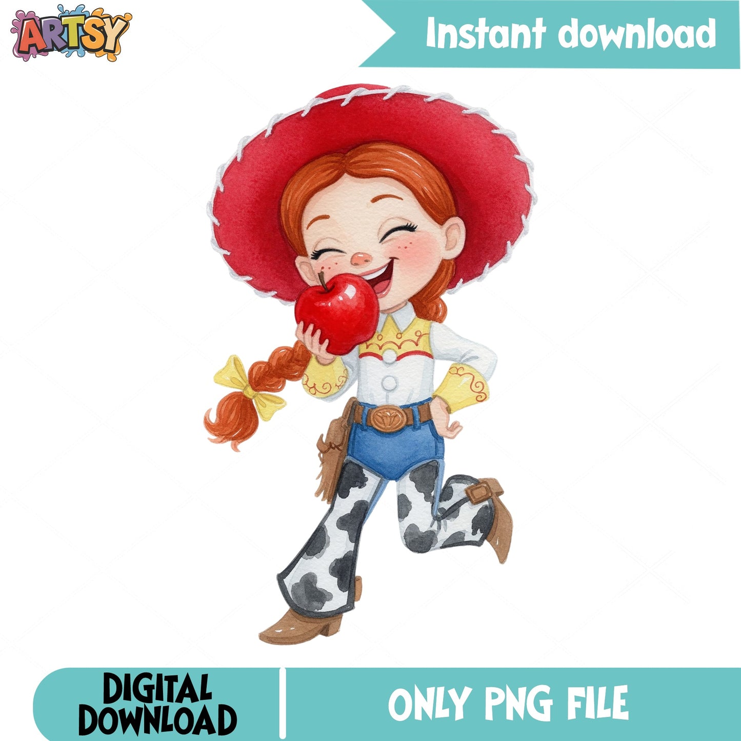 Jessie Toy Story PNG Clipart, Disney Cowgirl PNG, Toy Story PNG