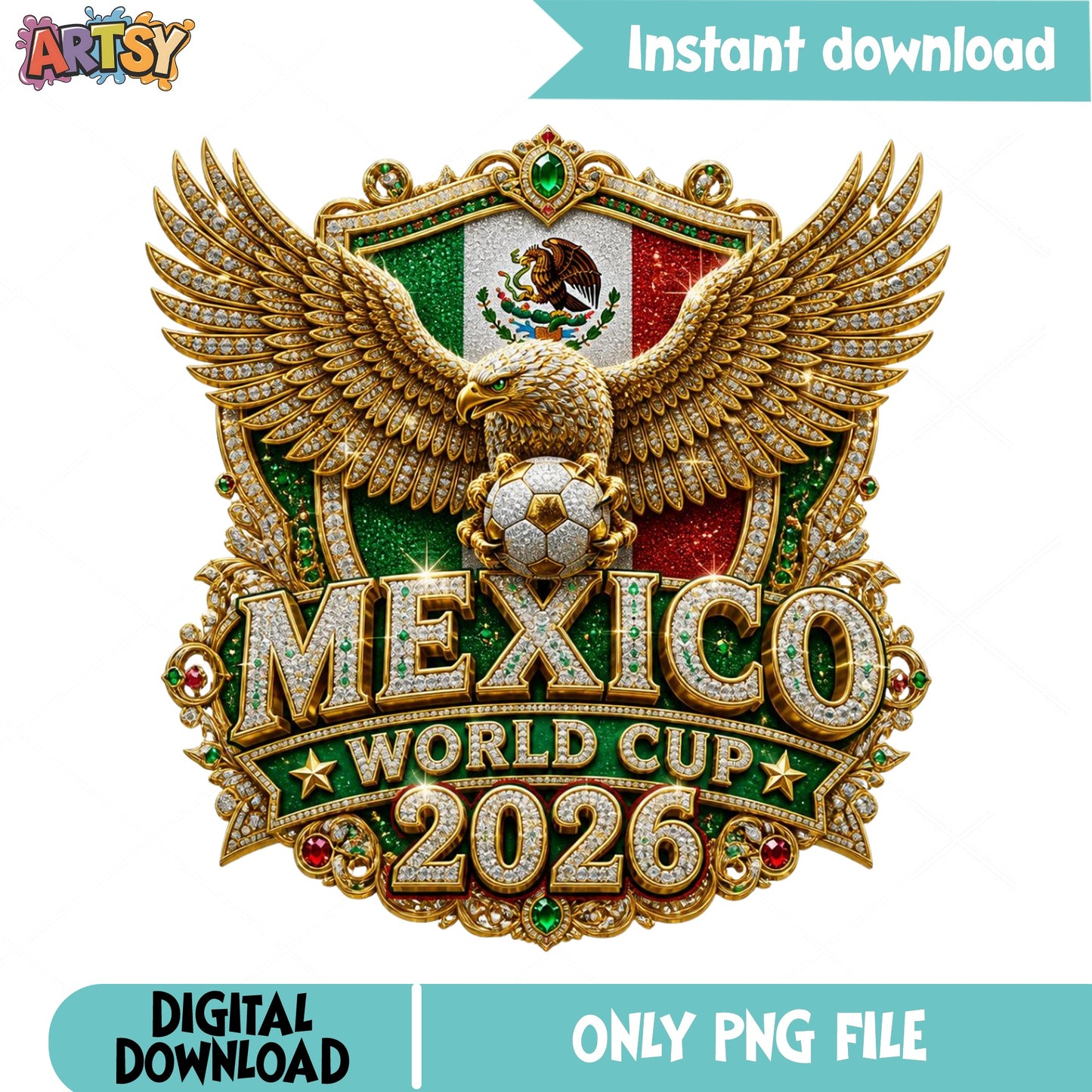 Mexico World Cup 2026 PNG, Soccer Mexico Flag PNG, Futbol PNG