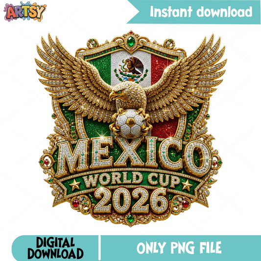 Mexico World Cup 2026 PNG, Soccer Mexico Flag PNG, Futbol PNG