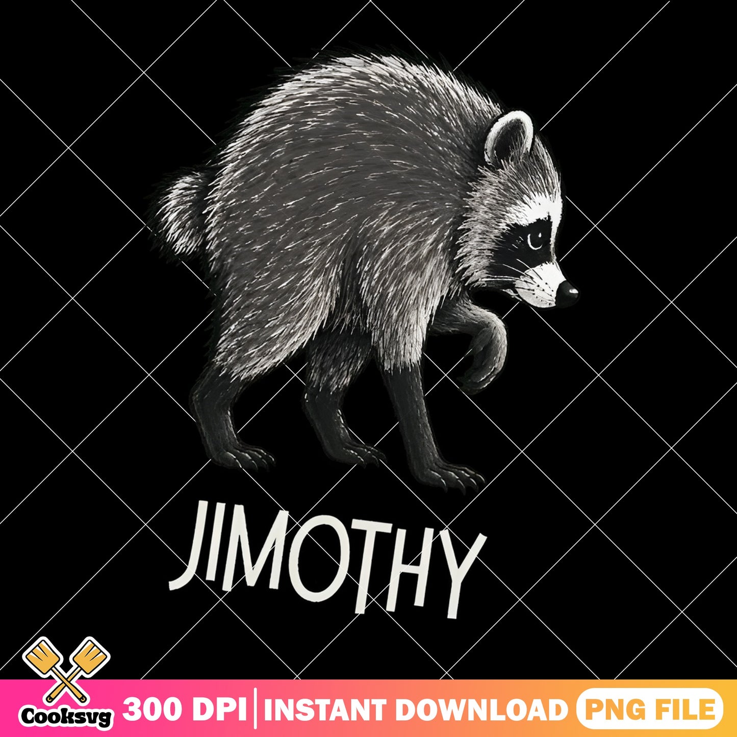 Jimothy Raccoon PNG, Funny Raccoon Meme PNG, Raccoon PNG