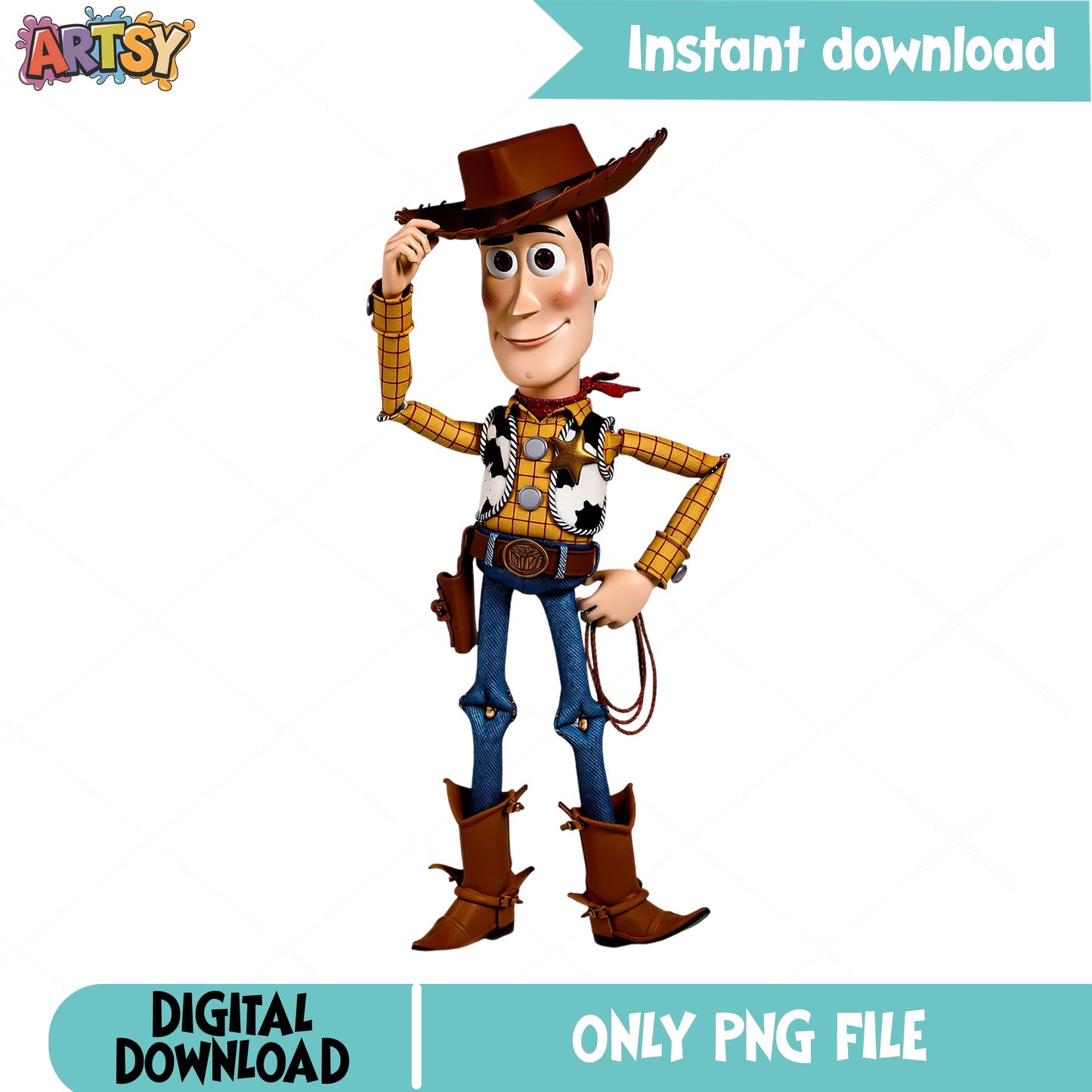 Woody Toy Story PNG Clipart, Disney Pixar PNG, Cowboy PNG