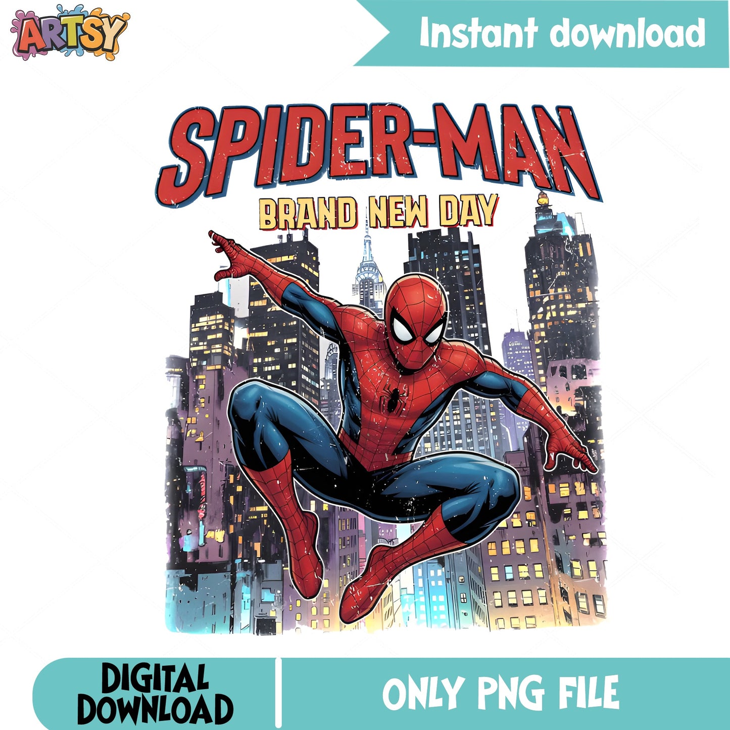 Spider-Man Brand New Day PNG, Marvel Superhero PNG, Spiderman PNG