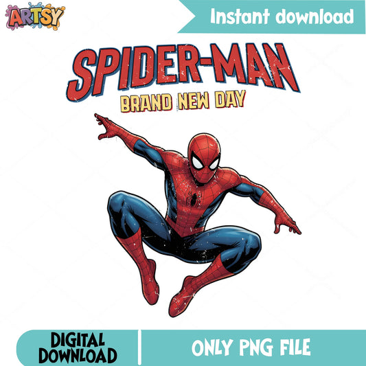 Spider-Man Brand New Day PNG, Marvel Superhero PNG, Spiderman PNG