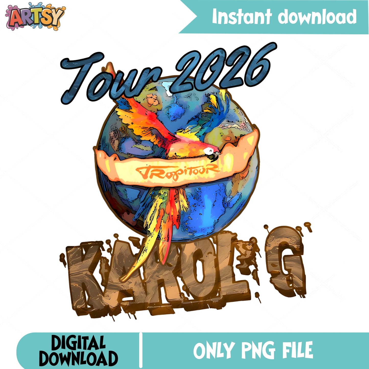 Karol G Tropitour 2026 PNG, Karol G Concert PNG, Music Tour PNG